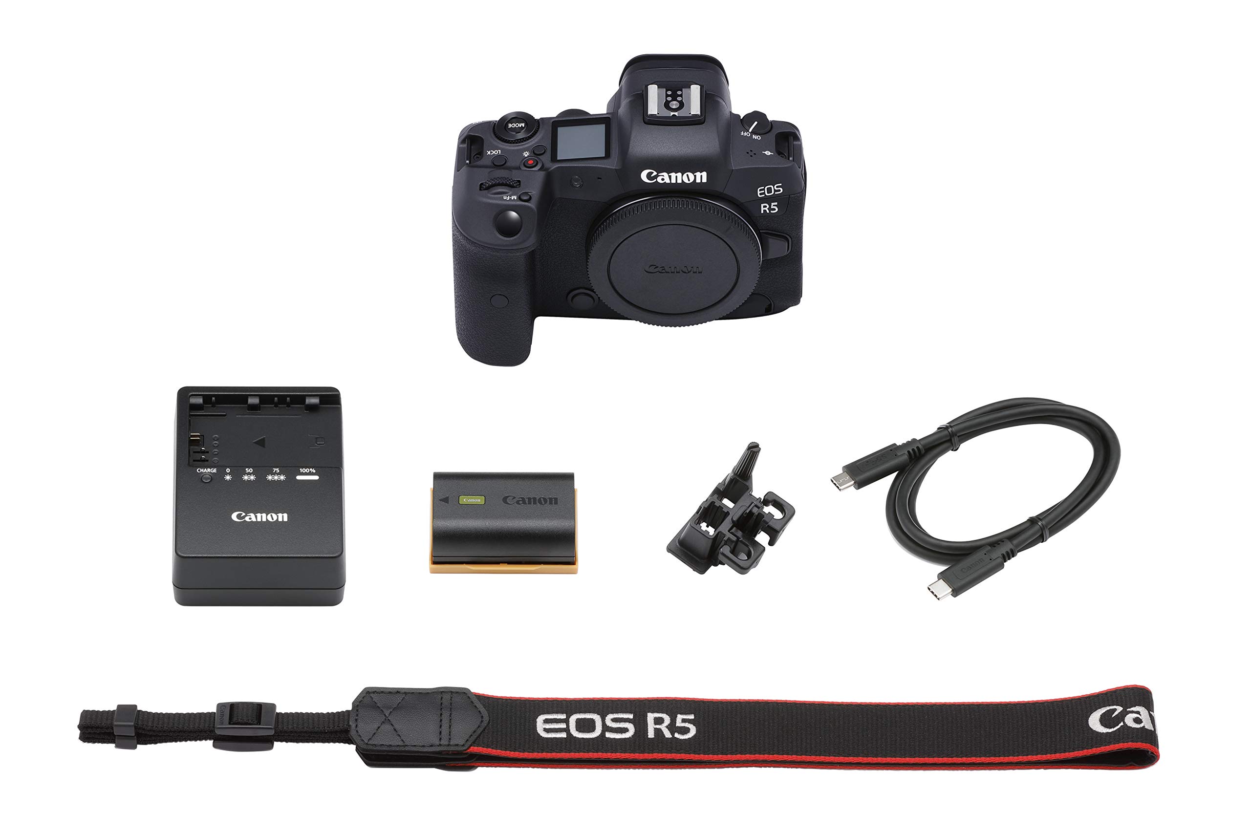 Buy Canon Eos R5 Mirrorless Camera Body، Full Frame، 45 Mp، Full Frame