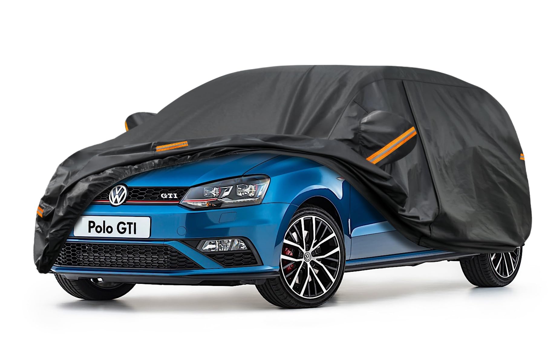Kayme Funda Coche Exterior, Compatibles con Audi A3 Sportback(1996-2025), Cubierta para Coche Impermeable Transpirable Anti-UV Antipolvo de 7 Capas, Cubre Coche con Cremallera y Forro de Algodón. — view 17