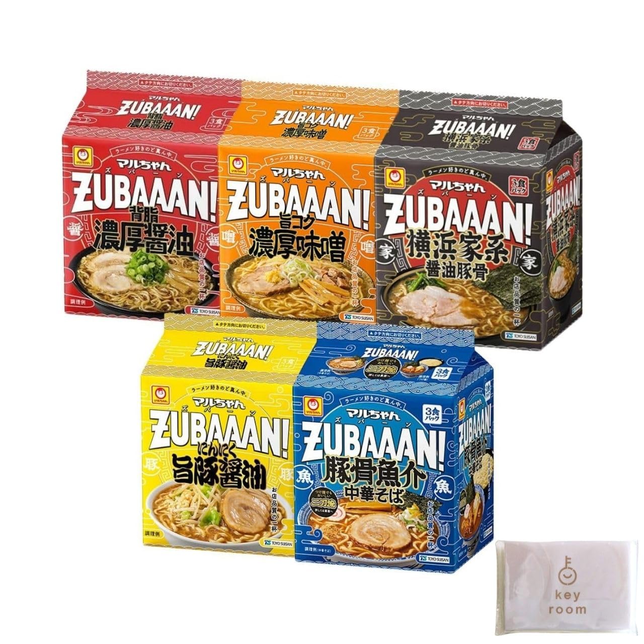 ZUBAAAN & サッポロ一番 ラーメンセット 12個入り ZUBAAAN & サッポロ一番 ラーメンセット 12個入り