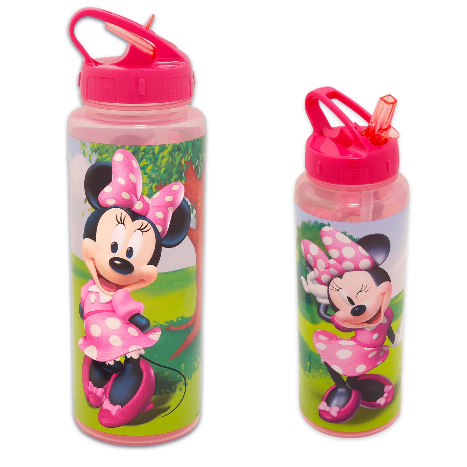 Amazon.co.jp: Disney ミニーマウス 再利用可能ウォーターボトルセット