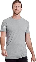 Vista 1 de True Classic Camisetas para hombres Camisetas de manga corta con cuello redondo para hombre, Camisetas de mezcla de algodón lisas y novedosas