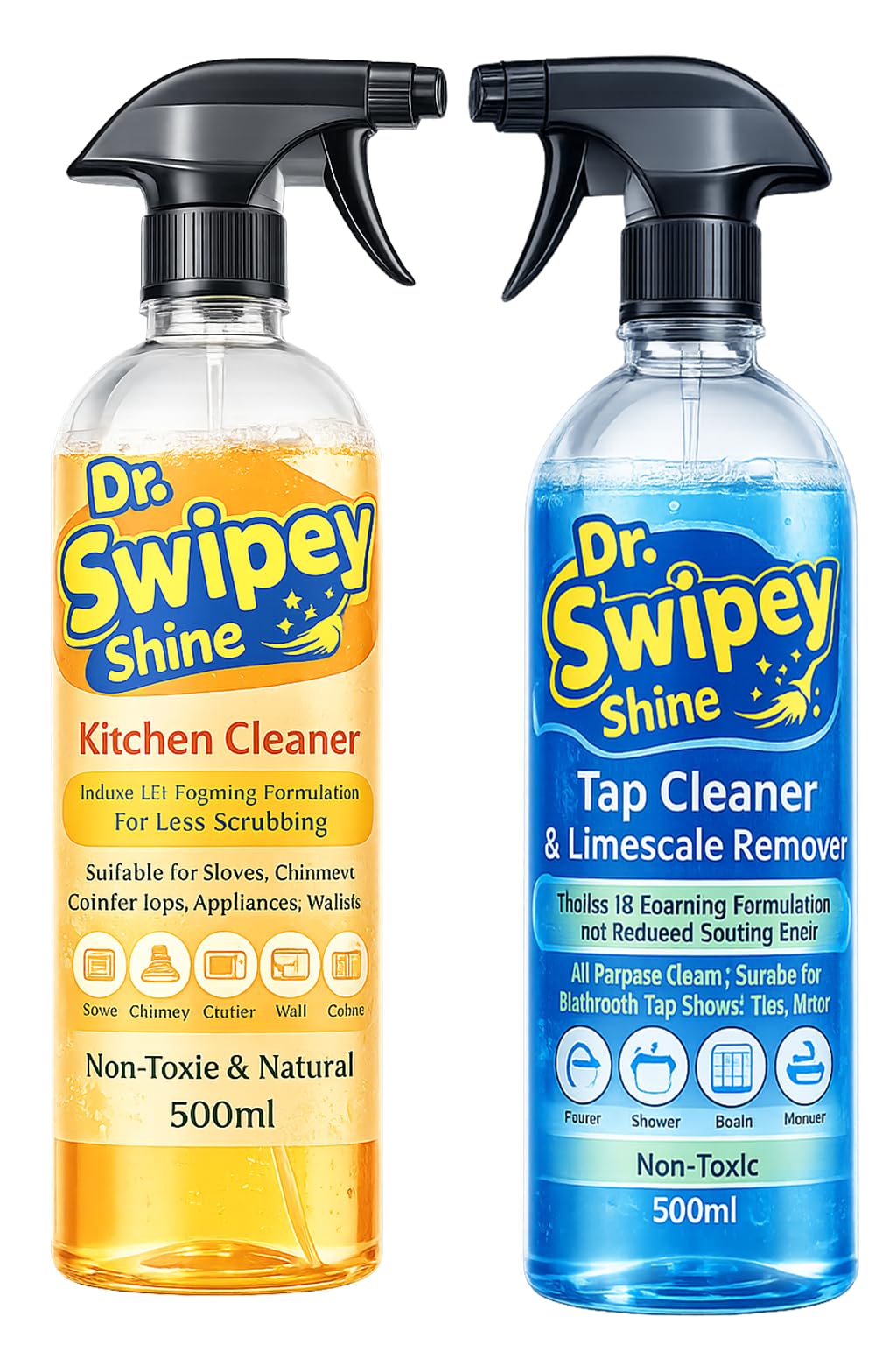 Combo Set Limescale Remover & Kitchen Cleaner | India’s 1st Foaming Solution for Reduced Scrubbing | Suitable for Stove, Chimney, Exhaust Fan & Bathroom Fixtures, Tiles,Mirrors-image-19