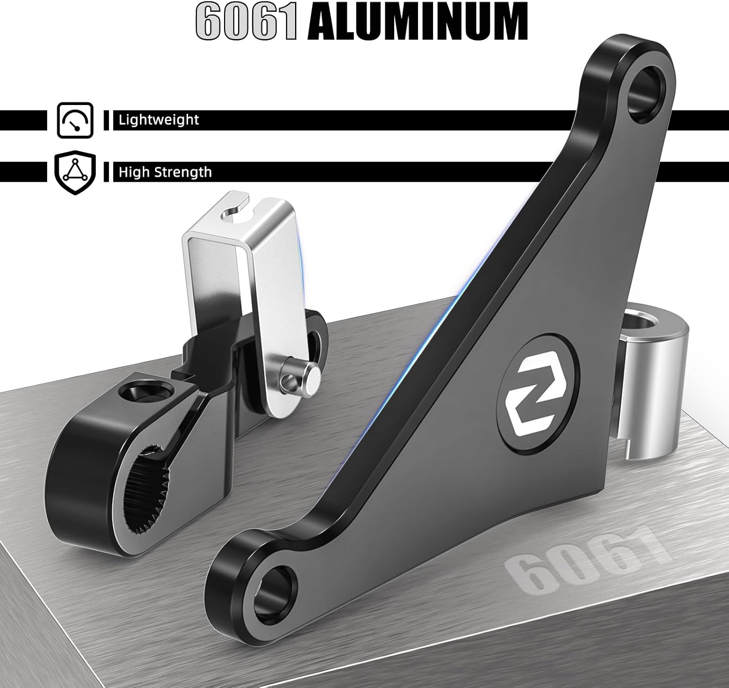 NICECNC Black One-Finger Clutch Arm Compatible with Yamaha Tenere 700 /XTZ700 2019-2024, Adjustable Aluminum Lever Compatible with Yamaha Tenere 700 Rally Edition 2020-2024,See Fitment