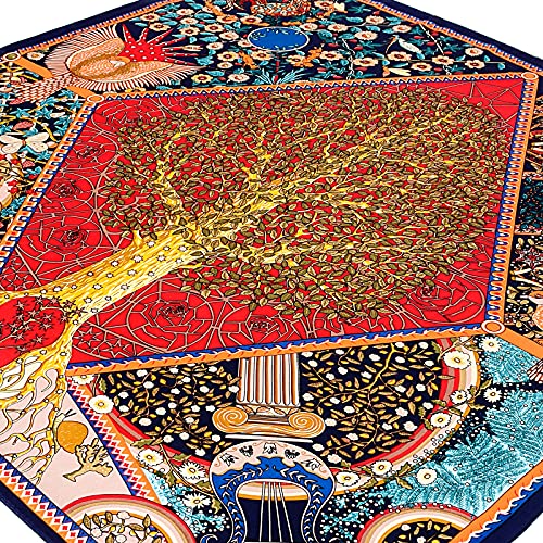 100% Silk Head Scarf for Women - 27" Hair Scarves Satin Bandanas Square for Night Sleeping with Gift Packed3