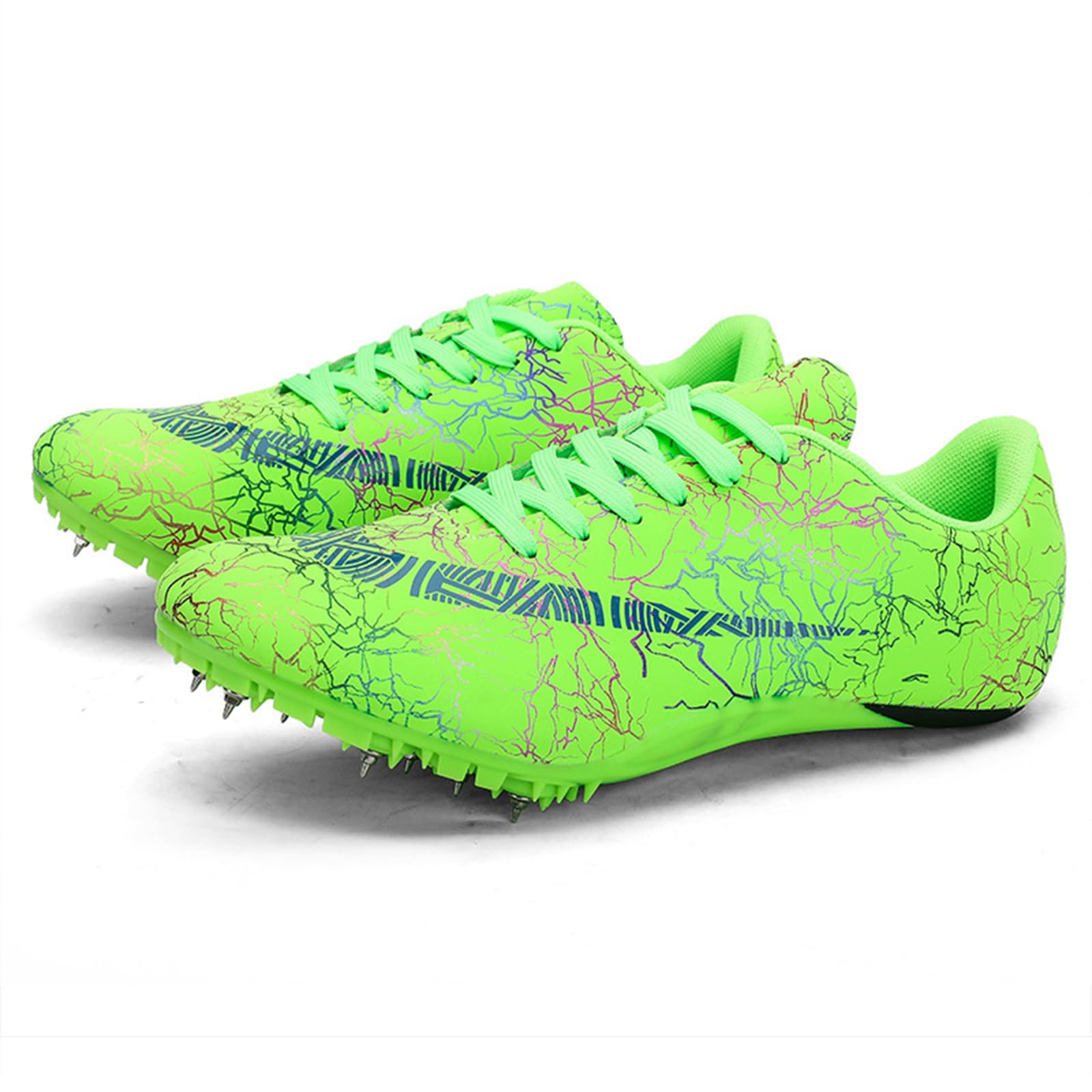 NGARY Spikes Leichtathletik 8 Nägel, Unisex Herren Damen-Leichtathletikschuhe rutschfeste Jugendsportschuhe Professionelle Sportschuh