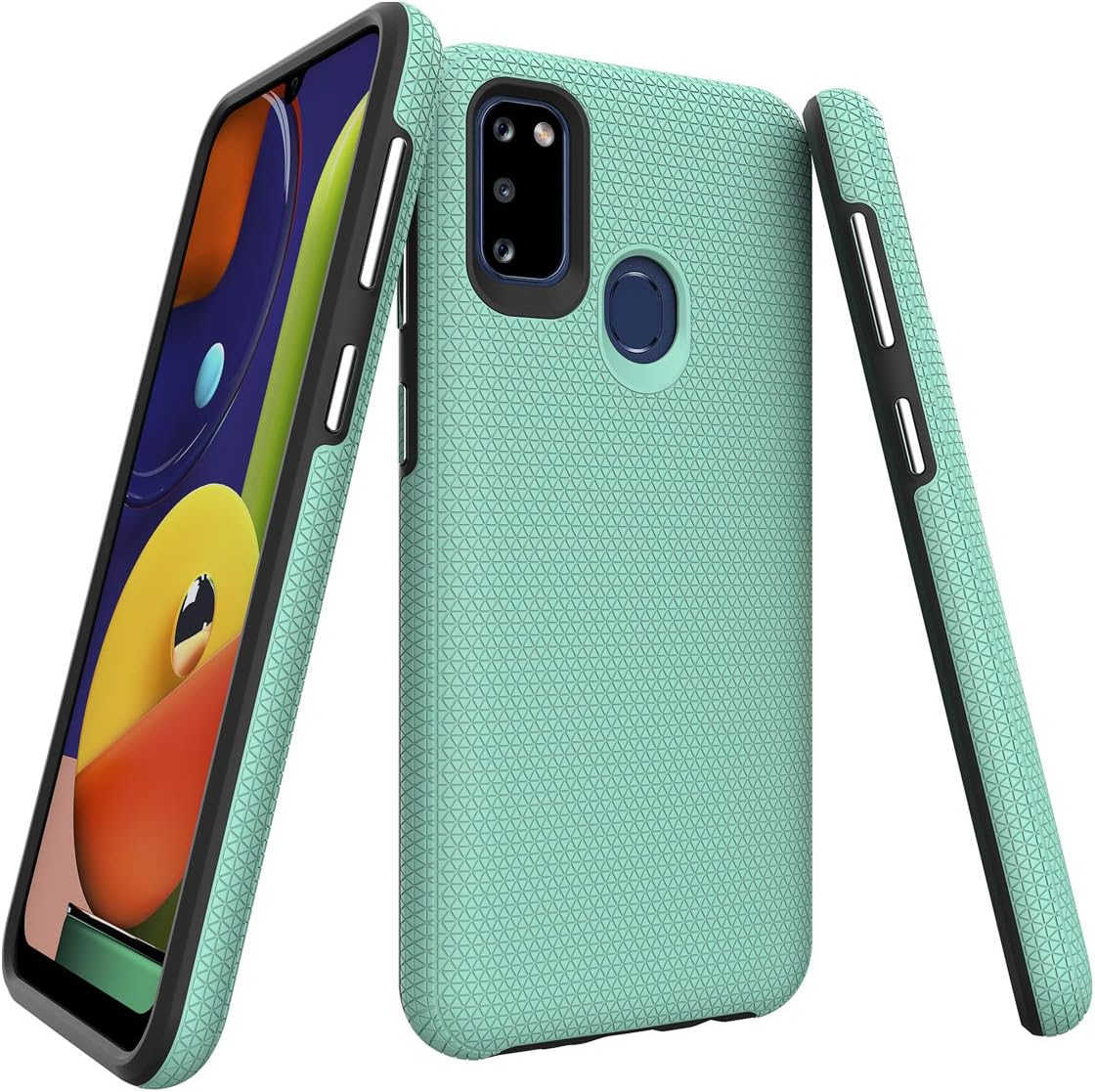 for Samsung Galaxy M30s Case.Galaxy M21 Case. Dual Guard Protection Series Case for Galaxy m30s/M21 (Mint Green)