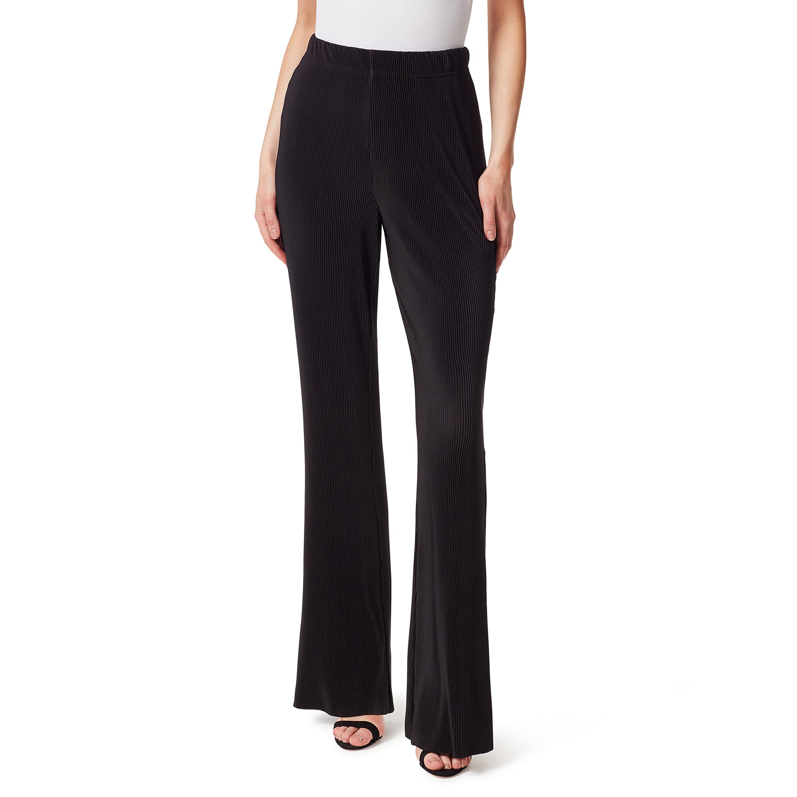 Jessica Simpson Womens Dempsey Pull on Flare Plisse Pant