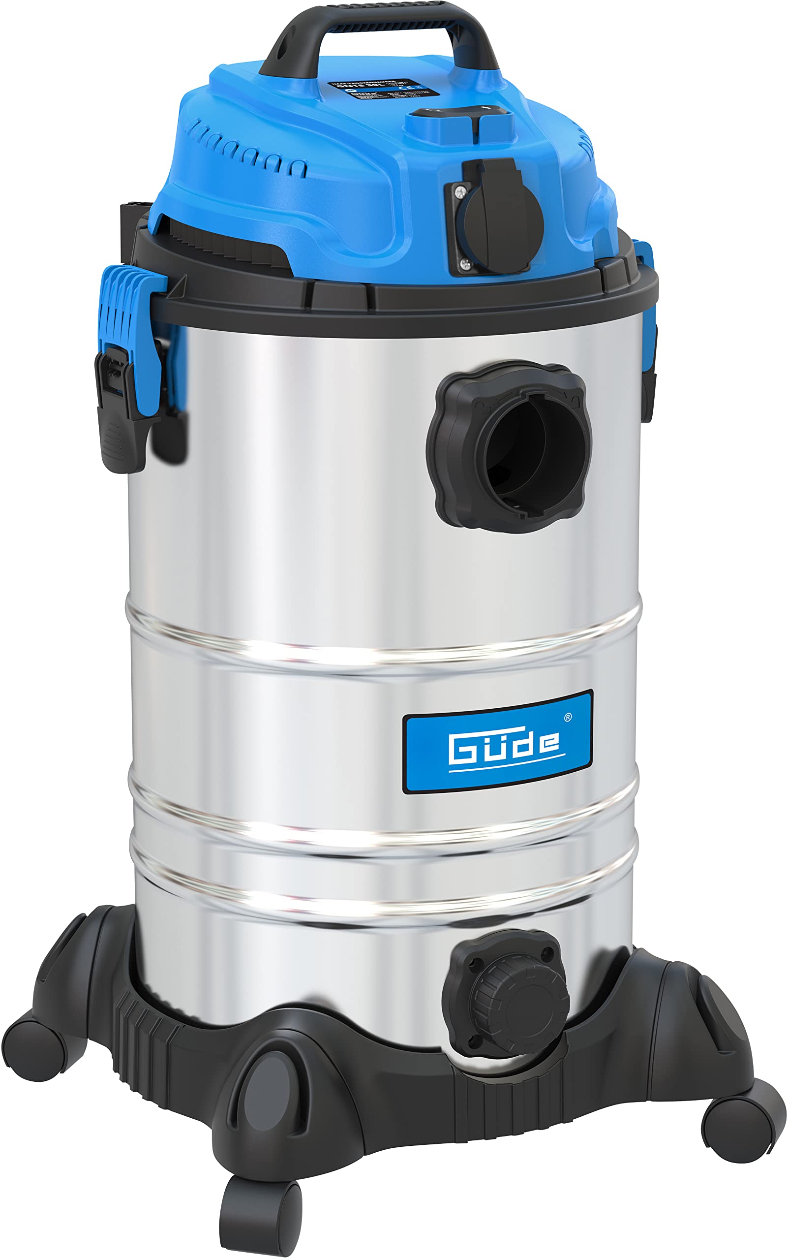Güde 17002 GNTS Aspirateur NAS 30 L Bleu, Argent