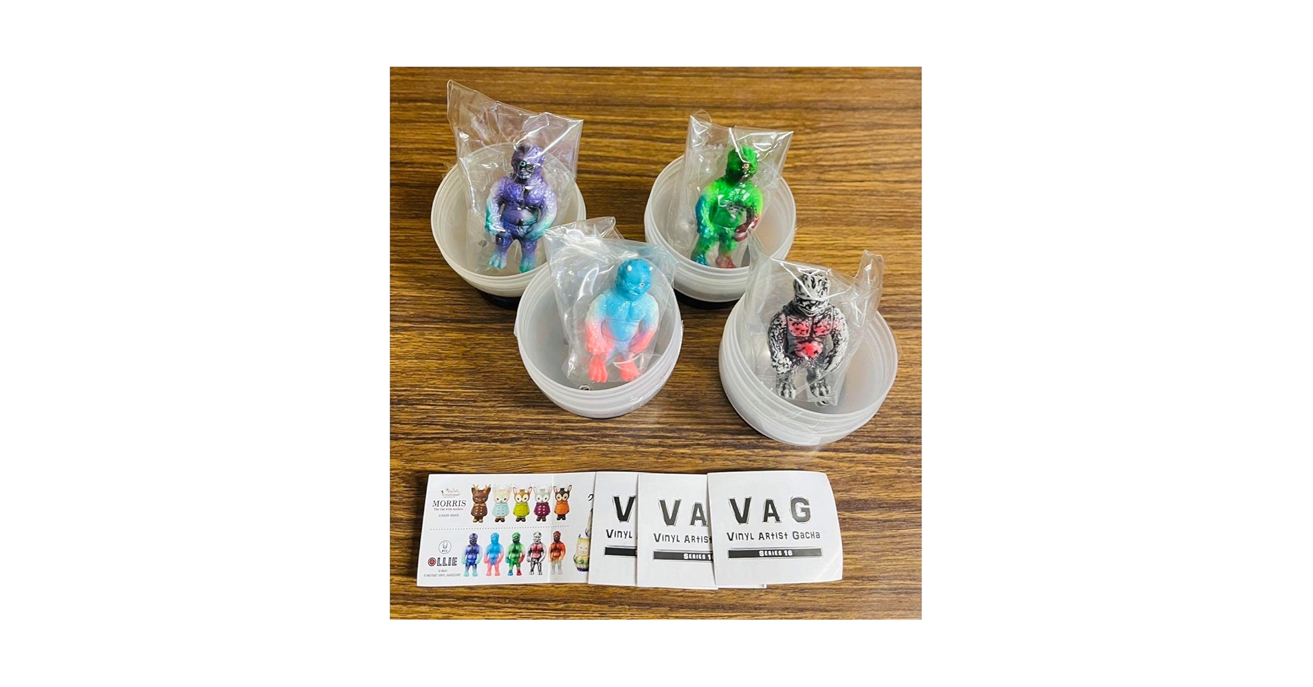 Amazon.co.jp: VAG バグ ollie 4種類セット ガチャ フィギュア