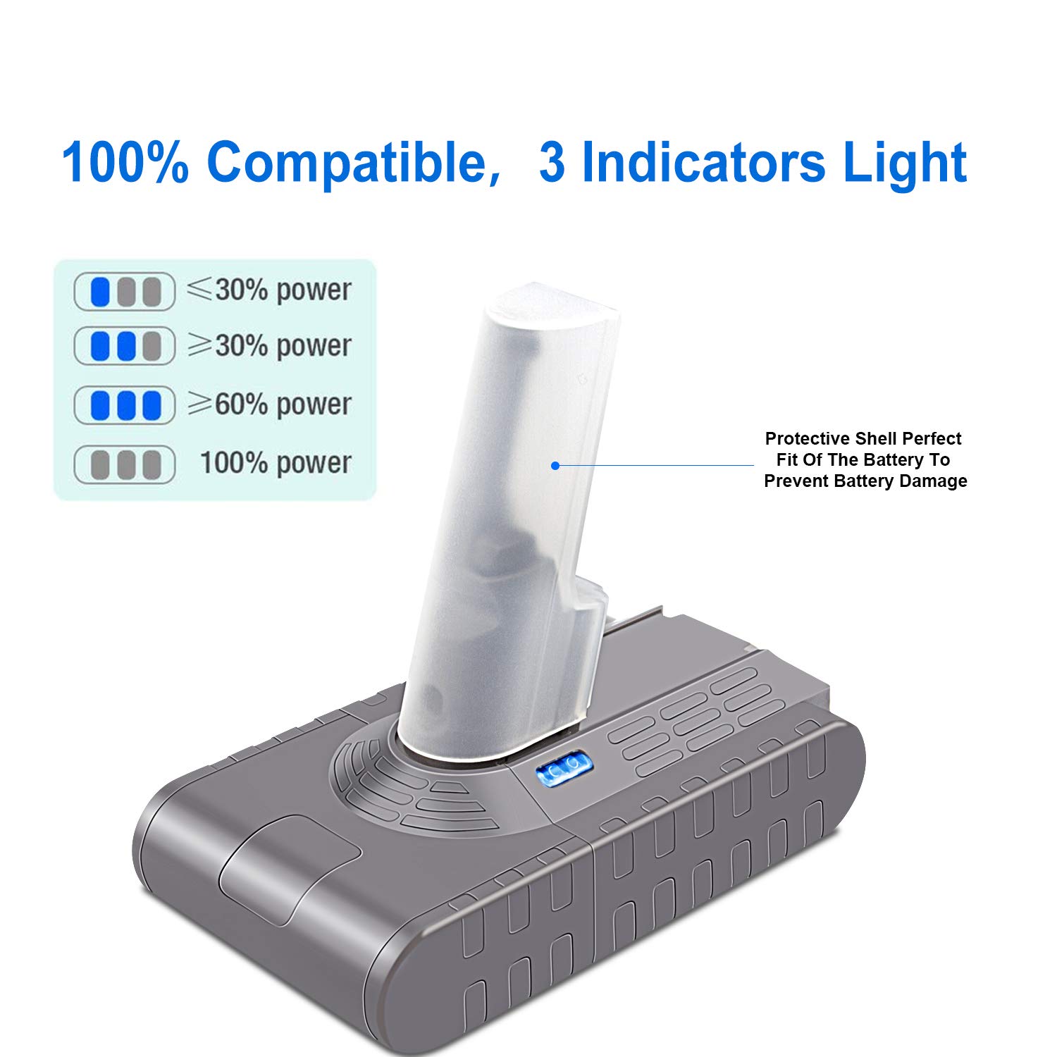 V8 Motorhead Cordless Vacuum Battery 