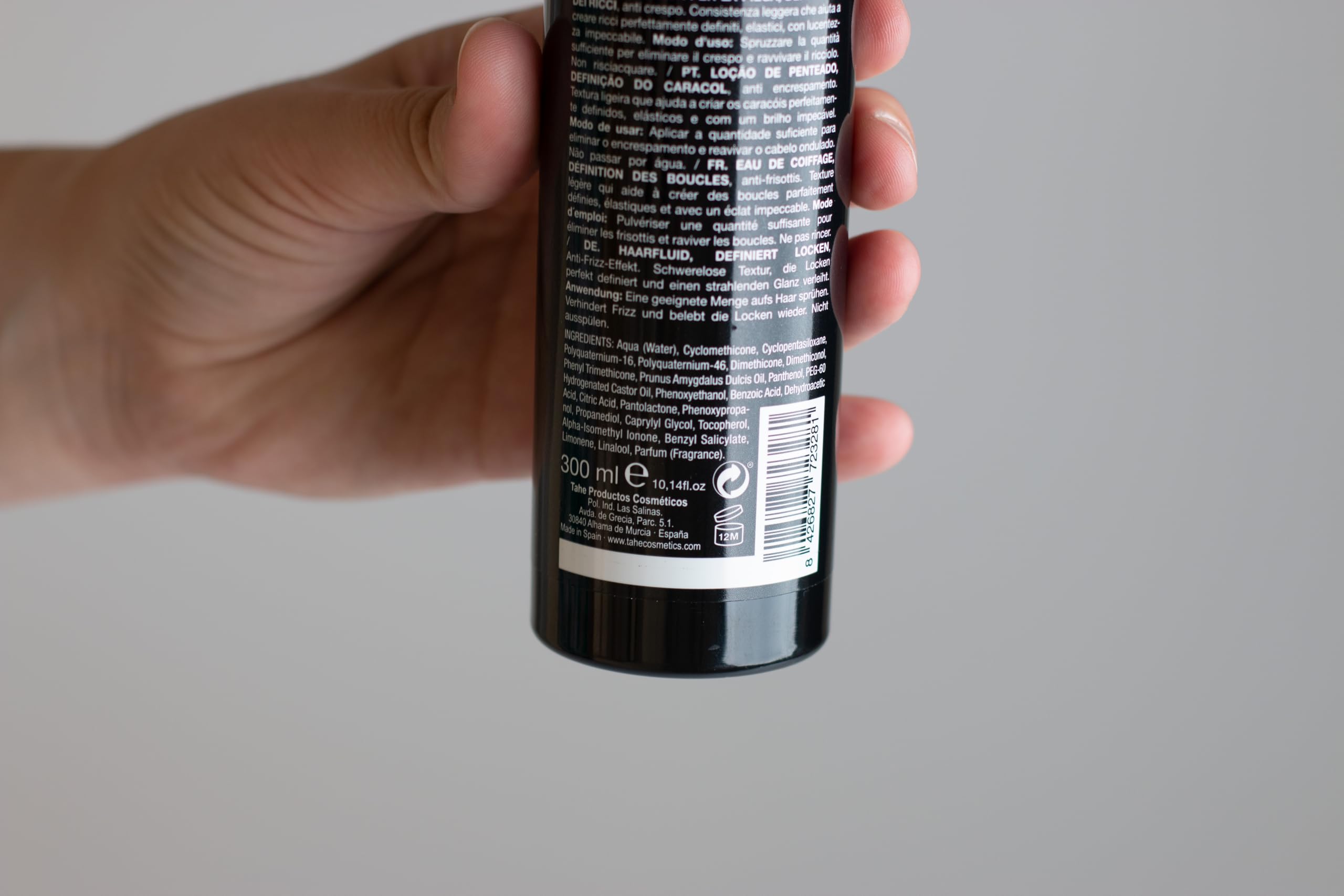 Tahe Magic Rizos Loción reavivadora y definidora de Rizos Antiencrespamiento en Spray, 300 ml