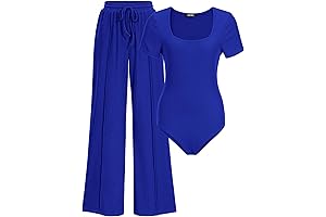 Royal Blue 2-Piece Outfit for Women: Elevate Your Style with Unparalleled Sophistication