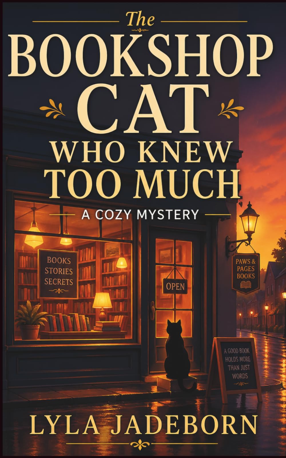 The Bookshop Cat Who Knew Too Much: A Cozy Mystery with a Clever Cat and Small-Town Secrets