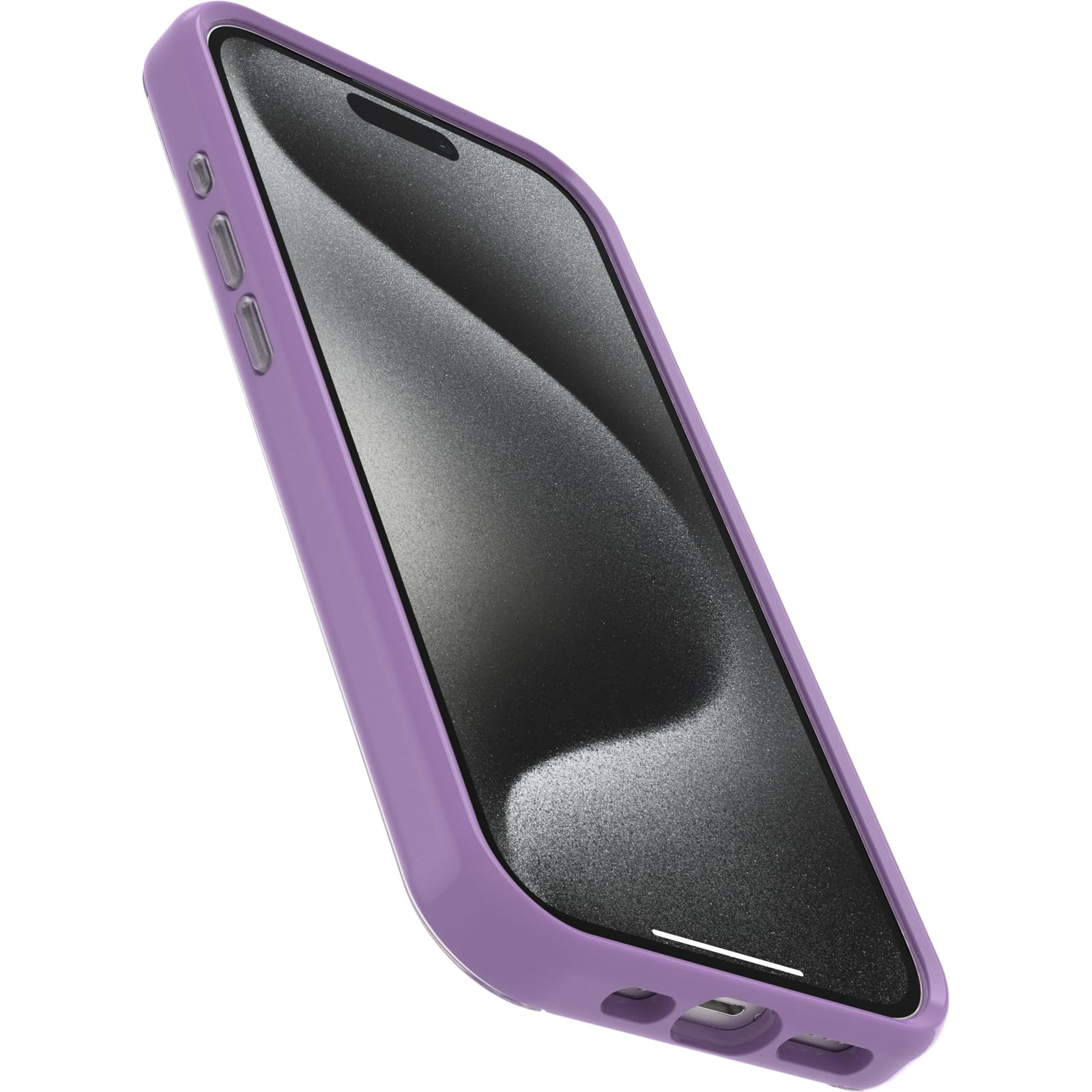 OtterBox Cover per Apple iPhone 15 Pro Symmetry Clear MagSafe, resistente a shock e cadute fino; sottile, testata 3x norme MIL-STD 810G, Papercut Flowers