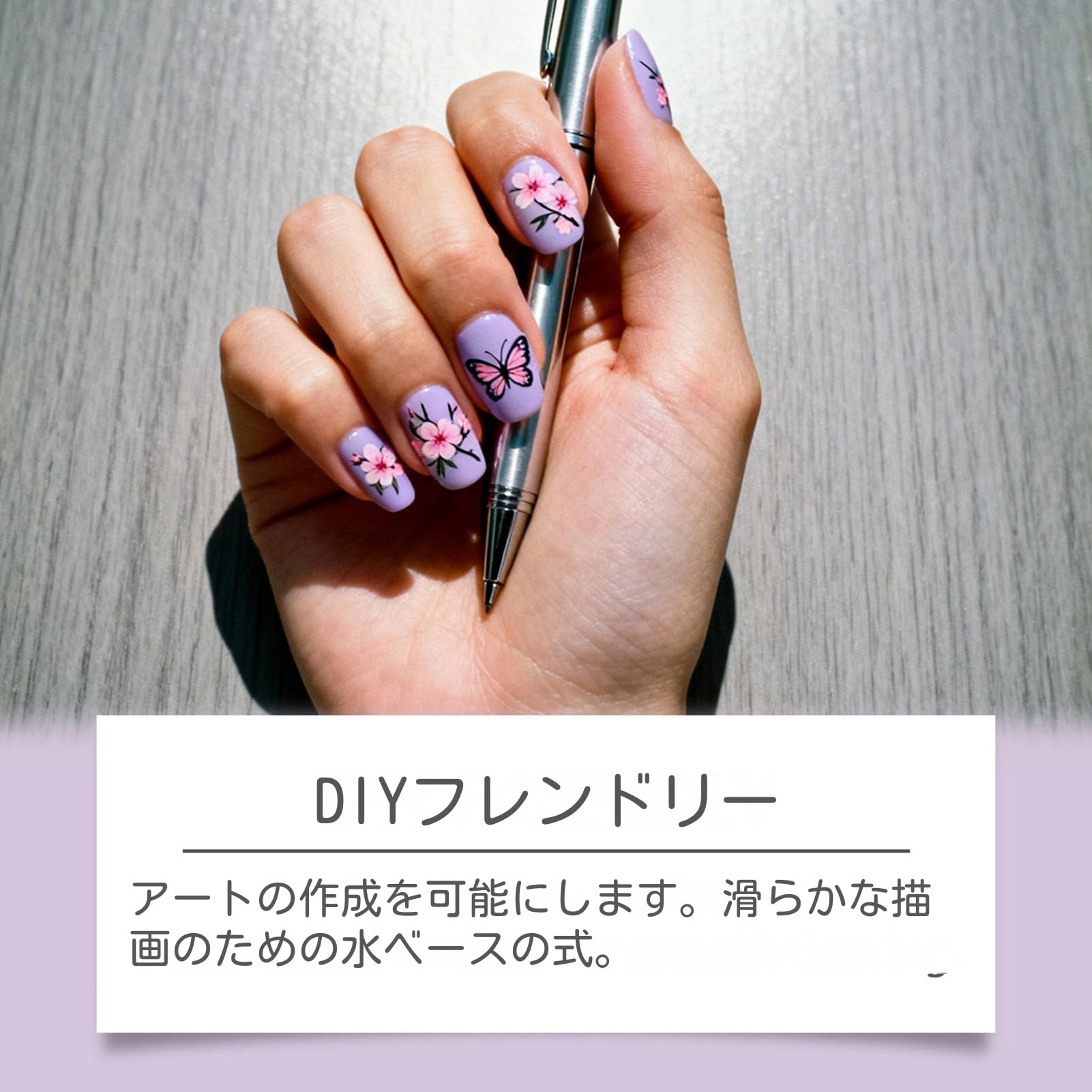 Amazon.co.jp: Mxshc ネイルペン - 6色速乾マニキュアデザインペン