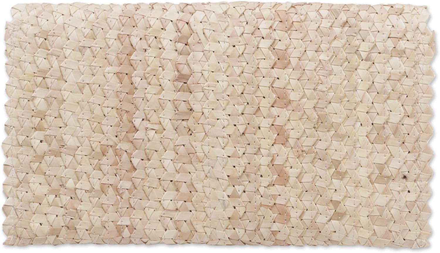 NOVICA Artisan Handmade Palm Leaf Clutch Handbag Ivory from Java Natural Fiber Handbags Evening Indonesia Woven ' Trance in Ivory'