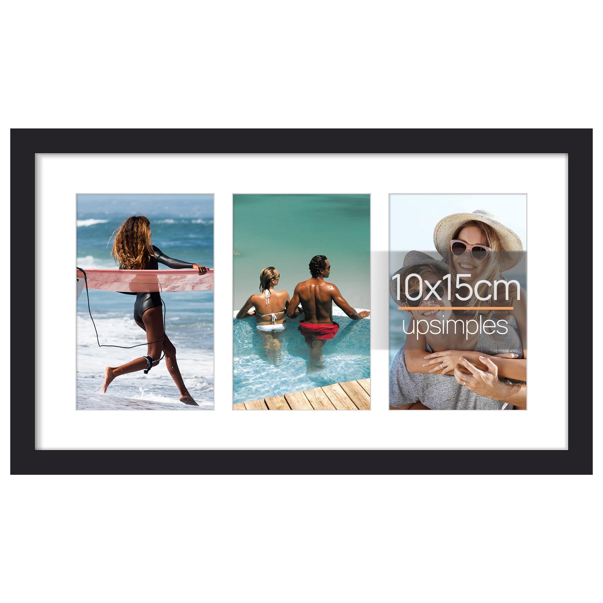 upsimples Black 8x14 Frame, Picture Frames 8x14 Photo Frame for Wall