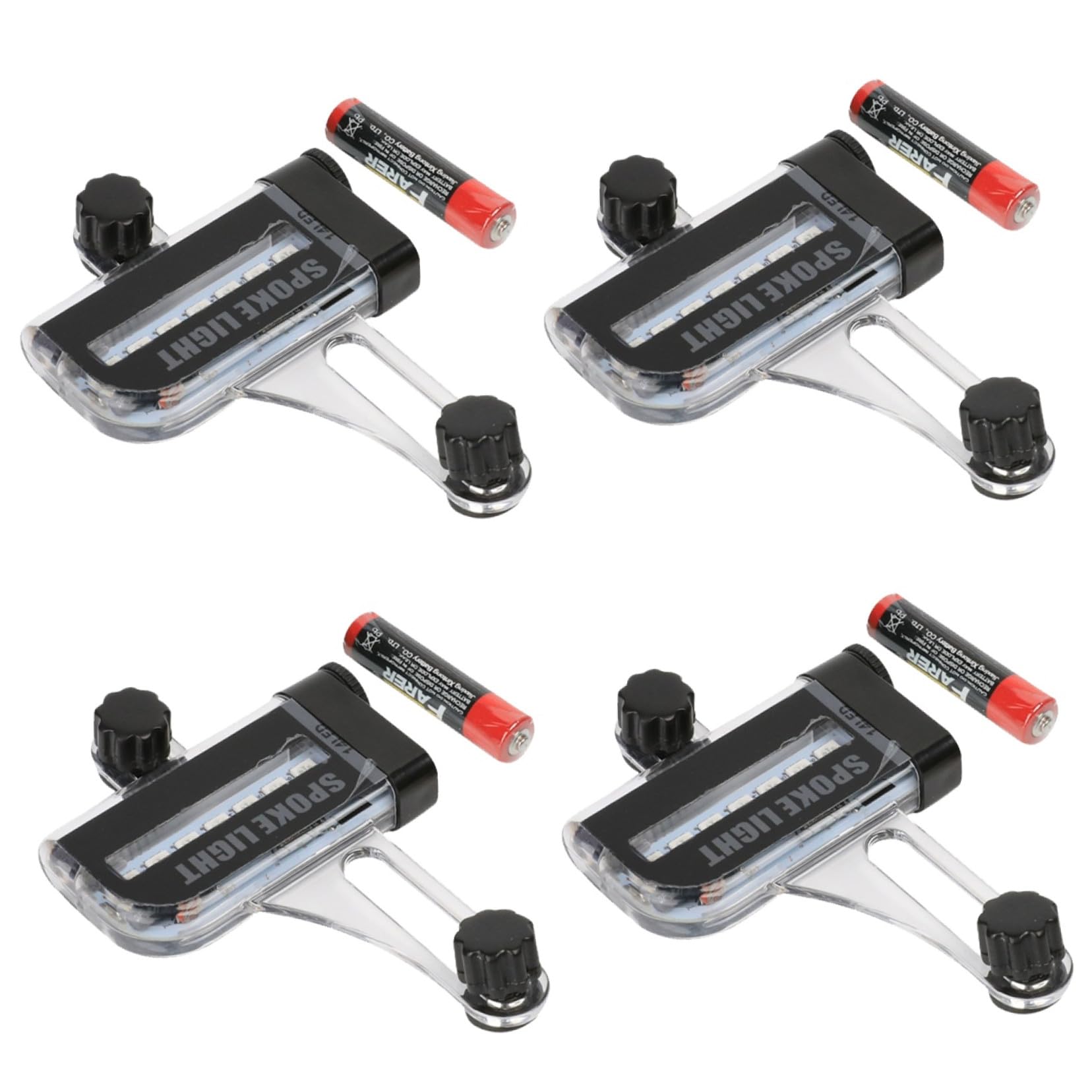 YARNOW Luce Decorativa della Ruota Bike Light Accessori per Biciclette Accessori Equitazione Accessori per Ciclisti Ciclo Leggero Lampada per Ruota Arredamento Bici plastica