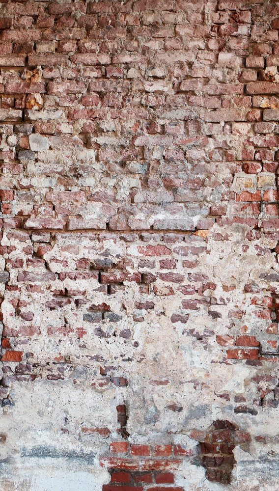 A.S. Création Livingwalls Wallpaper Industrial Design - White, Red, Gray - Brick Wallpaper 395.99in x 20.87in Made in Germany - 383351