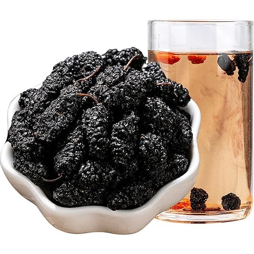 Miniatura 4 de cn herb 4.41 oz de morera seca flor y té de frutas sin lavado morera seca limpia sin arena