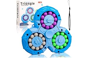 FRIUSATE Rotating Cube: The Ultimate Bean Puzzle Toy for Stress Relief and Cognitive Enhancement