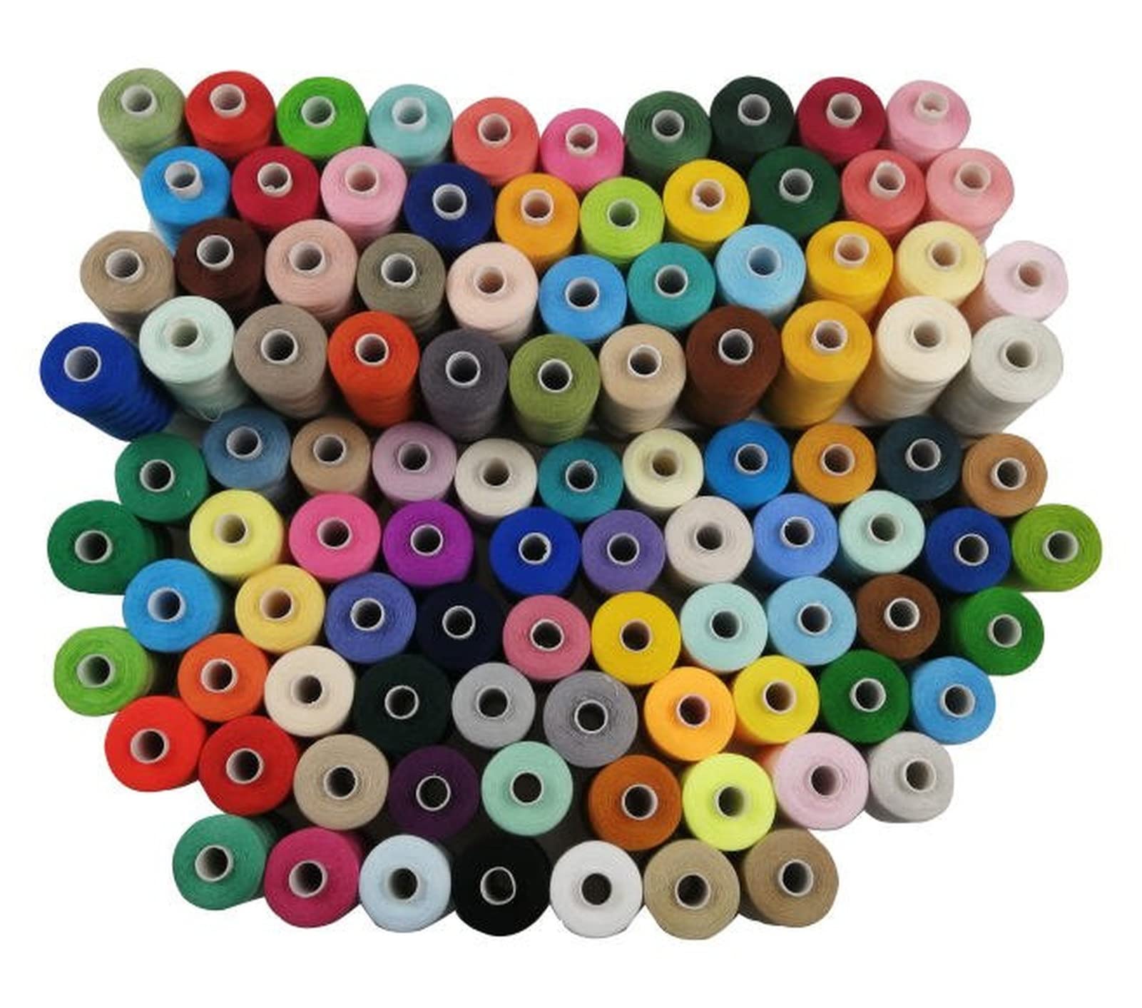DUnLap Nähgarn 120 Farben Nähfaden 1000 Yards Nähmaschine Fadensatz 40s / 2 for Nähmaschine, Quilten, Hand Nähen Nähgarn Set (Size : 100 Colors)