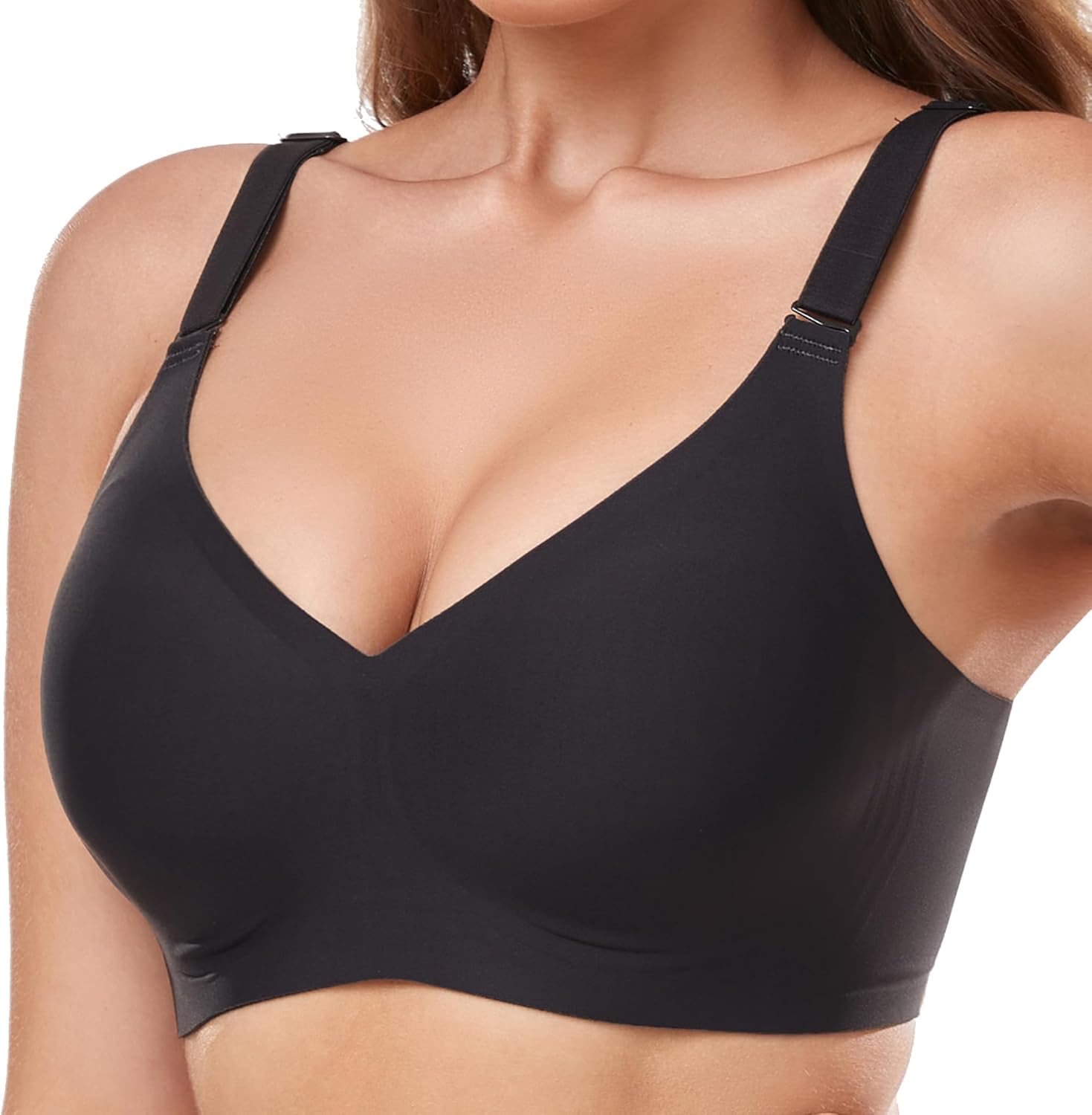 Gailife Smooth Wireless Bras for Women No Underwire Comfort Seamless