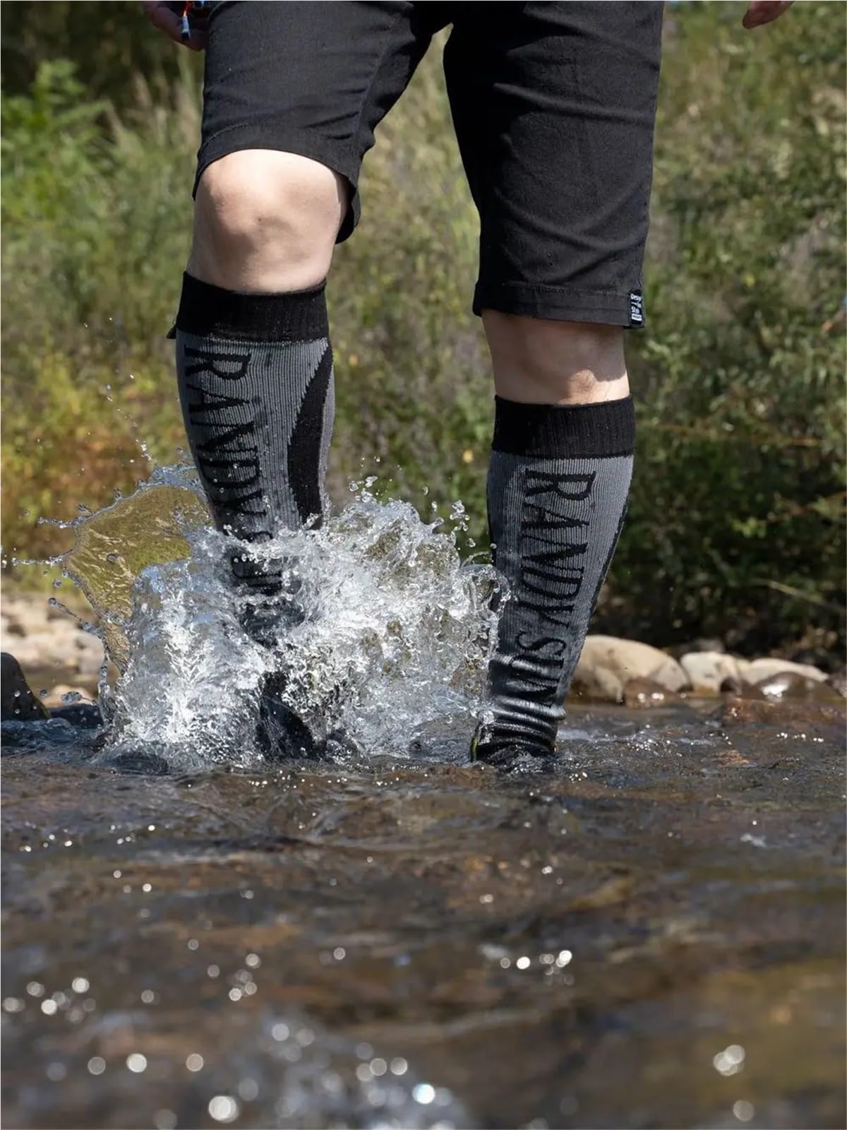Wasserdichte Socken Unisex wasserdichte, atmungsaktive Socken for Snowboarden, Radfahren, gegen Kältewellen, Wandern, Trekking, Skifahren, Klettern, Angeln FüR Wie Laufen