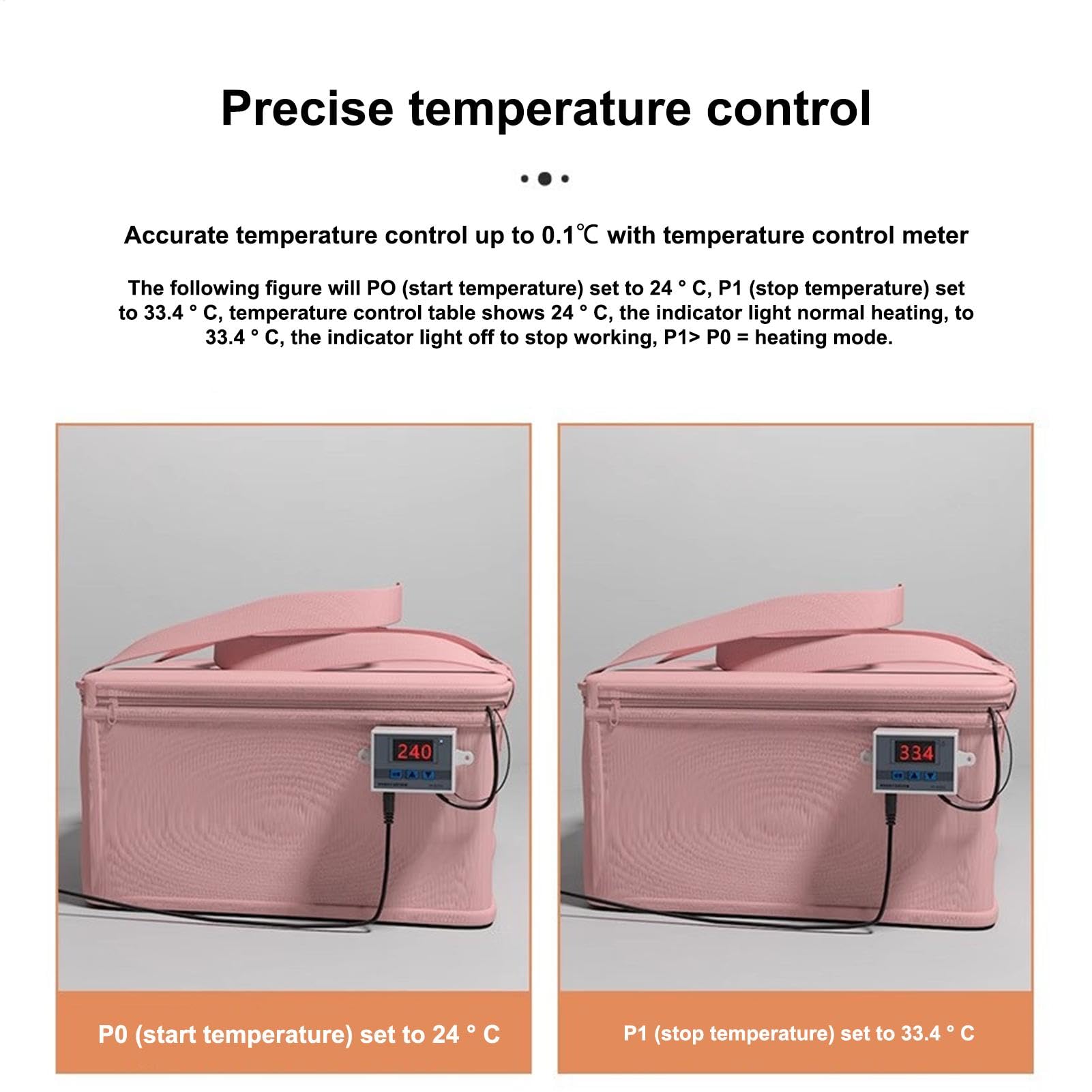 Scatola Di Riscaldamento A Prova Di Pane- 220 V Box Di Fermentazione 'impasto | Riscaldatore Di Avviamento A Lievitazione Naturale Da Pulire, Contenitore A Prova Di Pasta, Contenitore Di Fermentaz