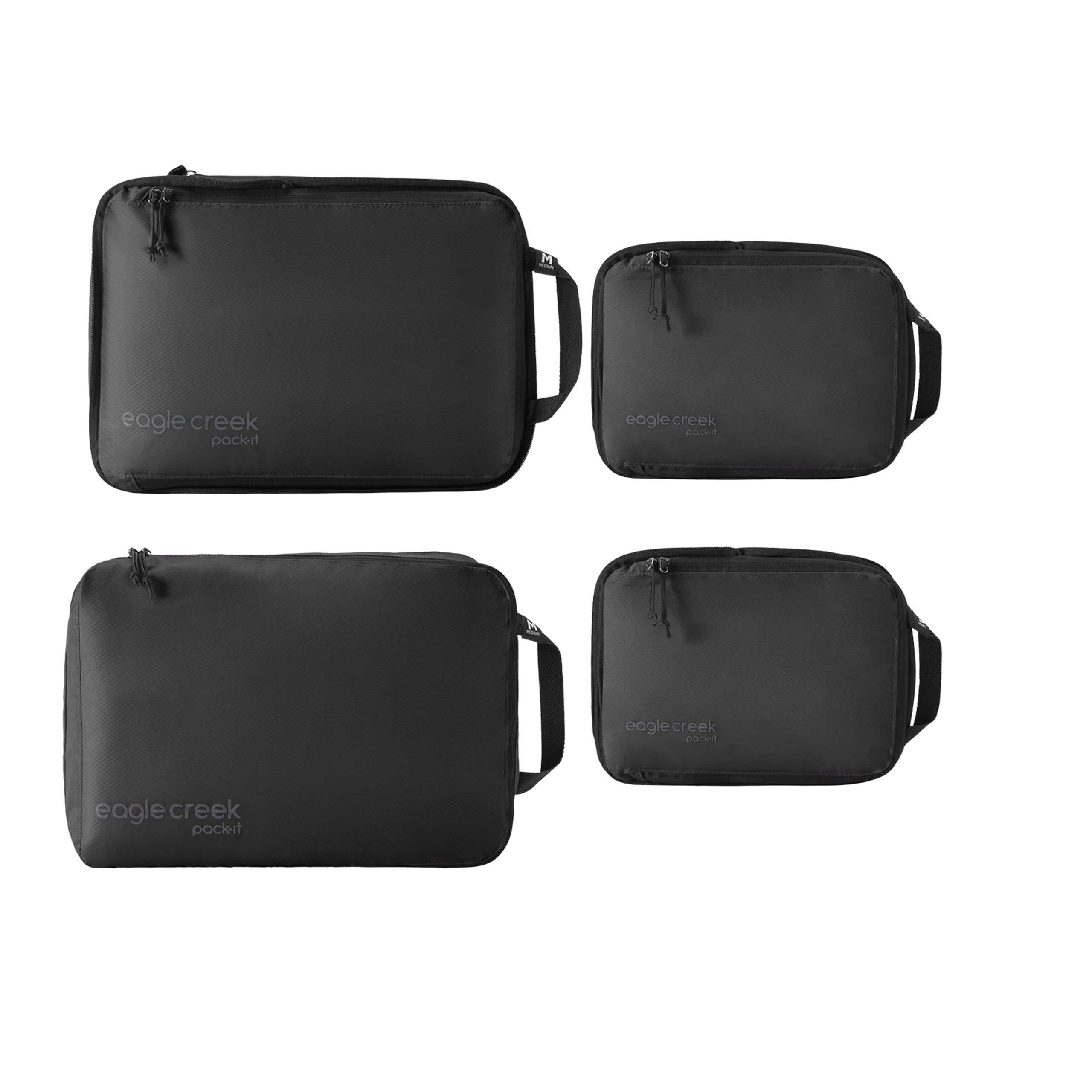 Pack-It Isolate Carry-On Set, Black
