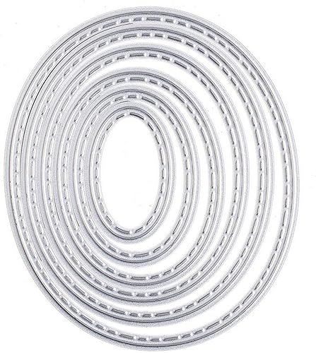 Mvchifay Plantillas de metal para álbumes de recortes, herramienta de bricolaje para manualidades, acero al carbono, plantilla de estampado para