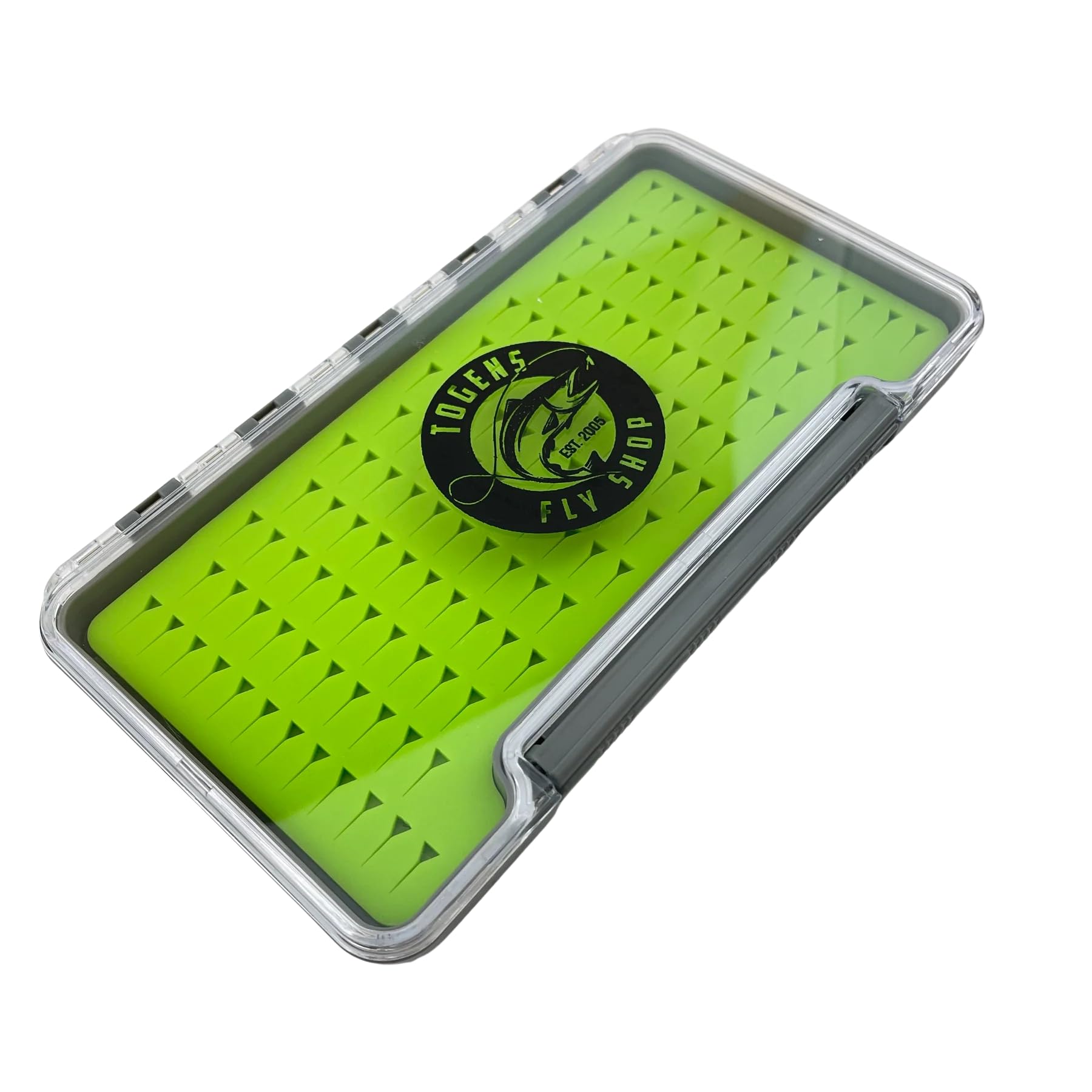 Togens Fly Shop Silicone Fly Case - Fly Fishing Kit - Fits Up to 134 Flies - Waterproof - Compact, Portable & Convenient