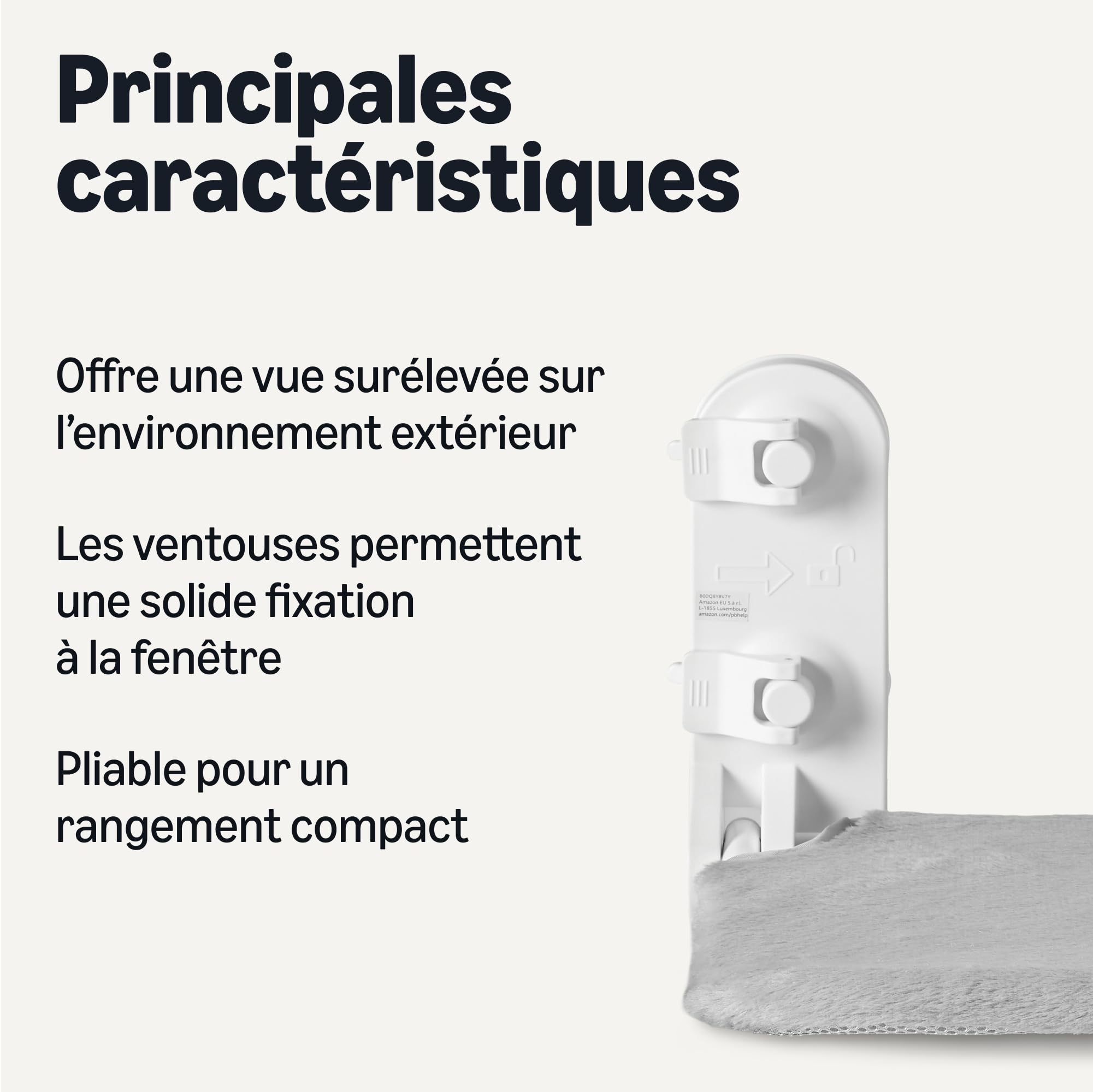 Amazon Basics Perchoirs de fenêtre pour Chat, Taille Unique