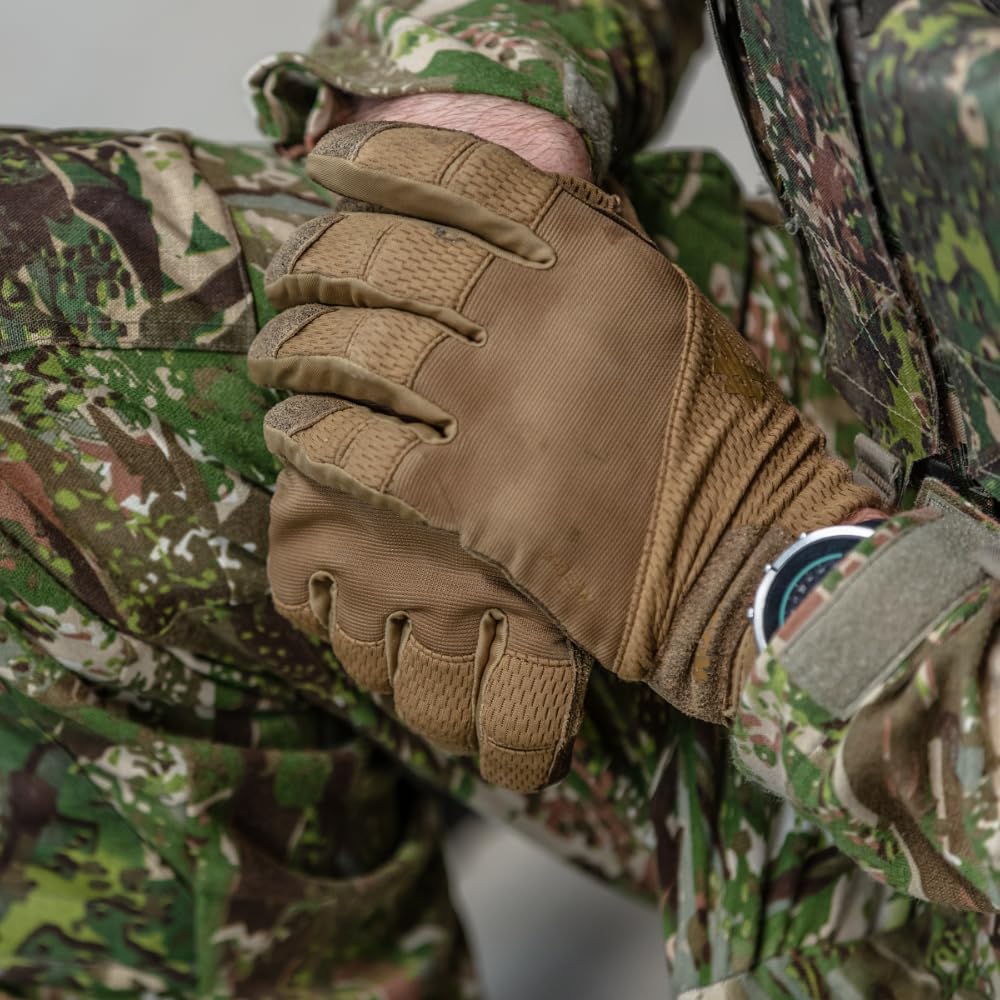 KinetiXx X-Beam Einsatzhandschuh Schwarz - Handschuhe Outdoor - Militär Ausrüstung - Abriebfest - 1 Paar