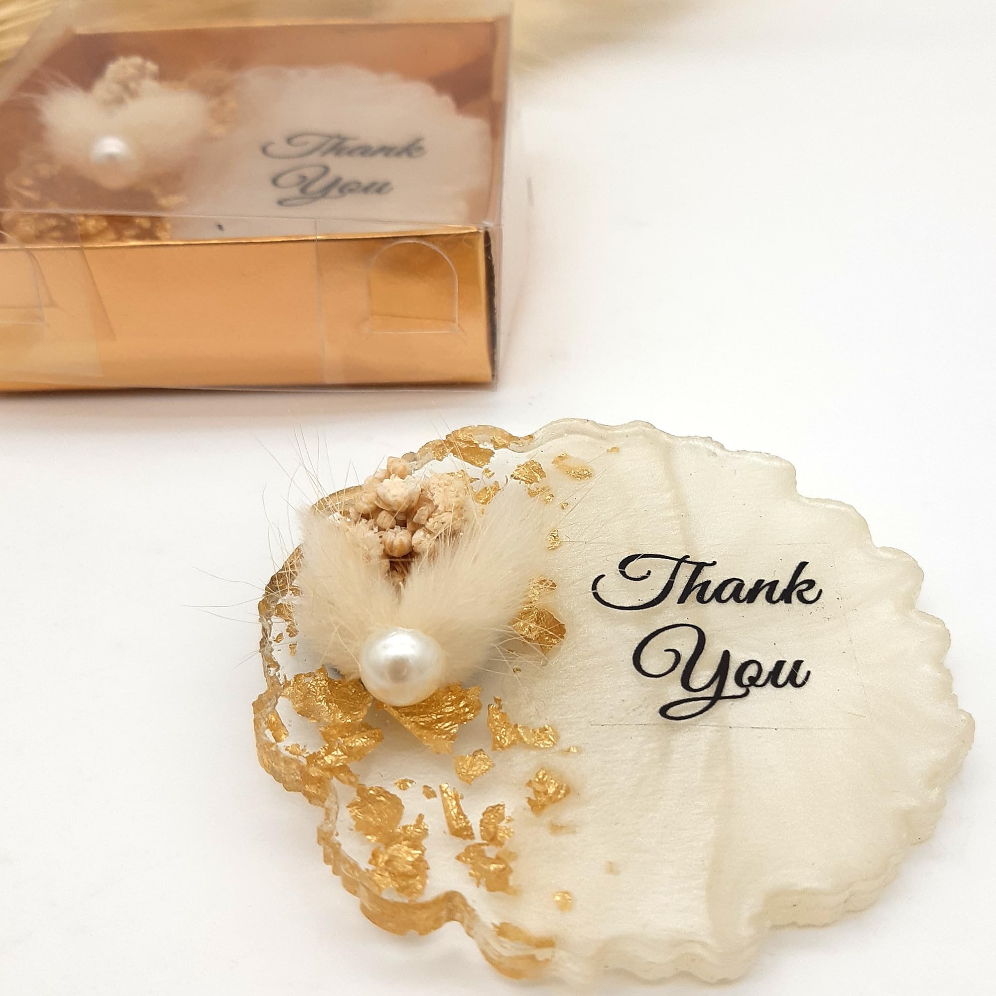 Regalo de fiesta de boda para invitados, imán de epoxi para regalos de despedida de soltera, imán de nevera para recuerdos de baby shower, elegante detalle de agradecimiento (juego de 50)