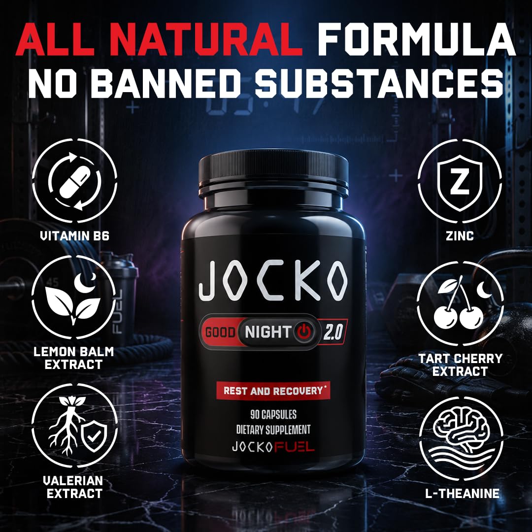 Jocko Fuel Good Night 2.0 Sleep Aid Supplement for Adults | 30 Serving — Amazon image 7