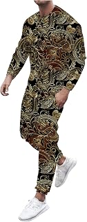 Vexiangni Men's Tracksuit Set, Tracksuit, Men's Sports Suit, 2-Piece Leisure Suit, Men's Sportswear, Men's Tracksuit, Men's Hoodie Jogging Bottoms Set, Hooded Jacket + Trousers, Two-Piece