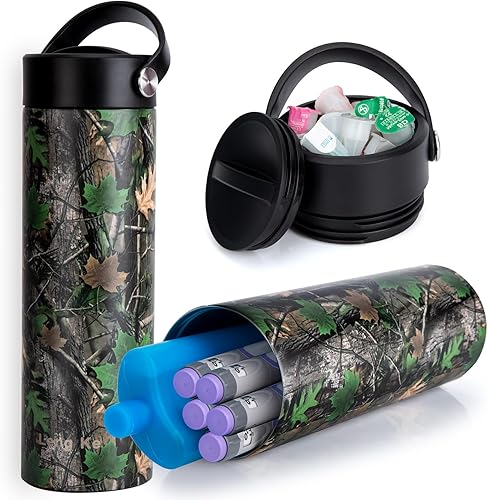 Miniatura 8 de Estuche de Viaje Refrigerador de Insulina 24H con Paquete de Hielo Aprobado por TSA - Estuche de Viaje Refrigerador de Medicamentos Estuche de Viaje