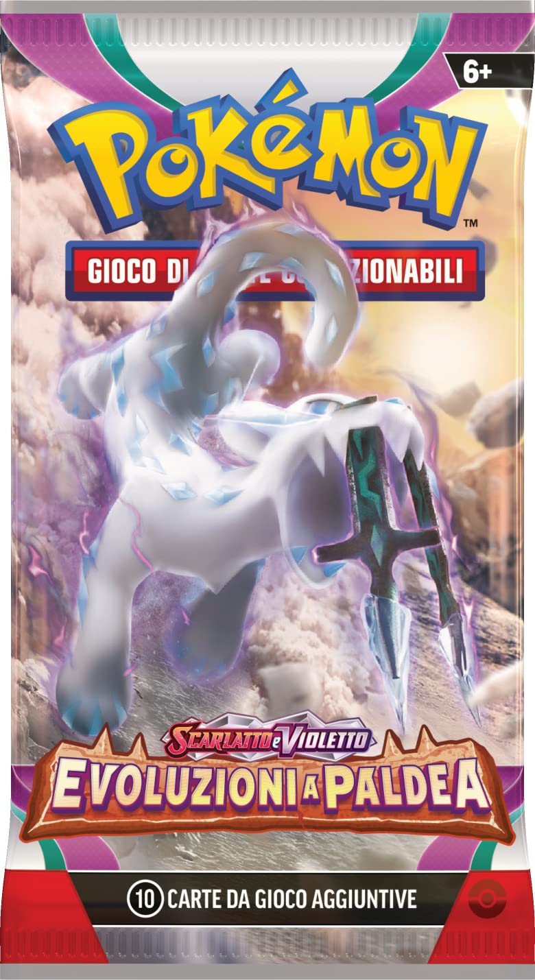 Espositore di buste dell’espansione Scarlatto e Violetto - Evoluzioni a Paldea del GCC Pokémon (36 buste di espansione), edizione in italiano