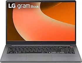 LG Notebook gram Book leve de 15 polegadas, processador Intel Core i5-1334U, Windows 11 Home, 8 GB de RAM, SSD de 256 GB - Titan Silver