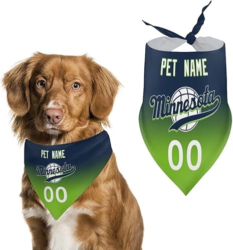 Miniatura 143 de Bandana personalizada para perro de baloncesto para perro, bufanda para mascotas, color del equipo con nombre y número de nombre, regalos