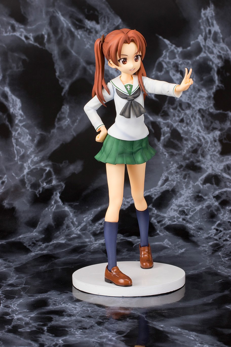 ガールズ &amp; パンツァー 角谷 杏 1/8スケール レジンキャスト製 塗装済み完成品フィギュア n5ksbvb Amazon | PULCHRA ガールズ & パンツァー 角谷 杏 1/8スケール