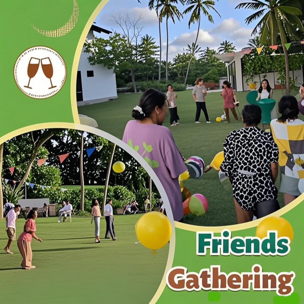 Granny Pants Yard Game, 8/16 Elastic Balls+Pump, Backyard Parties and Field Day，Tailgate & Backyard Lawn Games for BBQ, Camping, Team Building Events