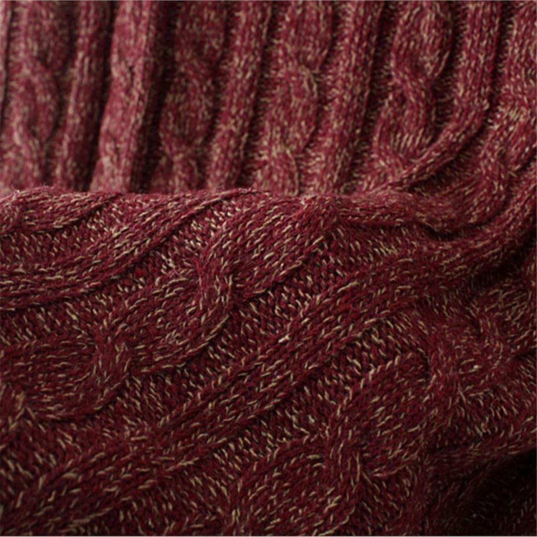 Alloaone Maglione da Donna Casual Taglie Forti, Gilet, Cardigan Lavorato A Maglia, Scollo A V, Senza Maniche, con Tasca