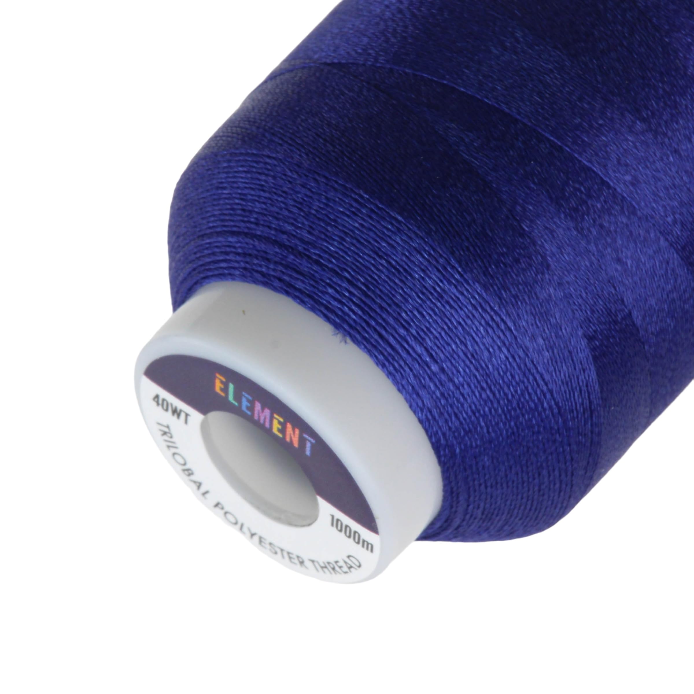 Element Thread Club 40wt Machine Embroidery Polyester Thread | 1000m (1049yd) | Glossy | Royal Garden
