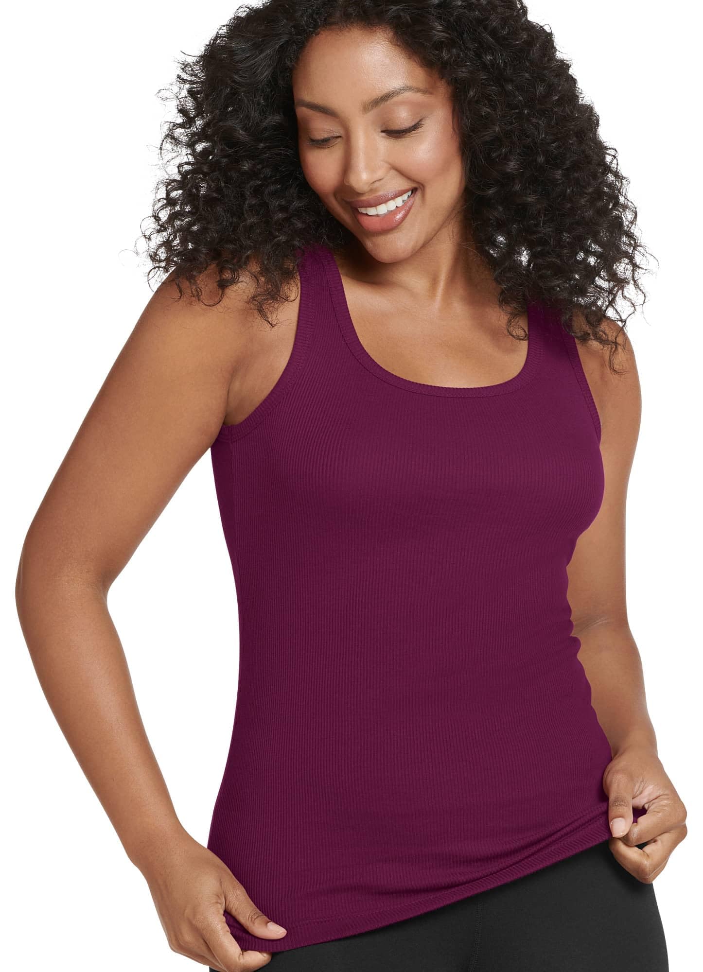 JockeyWomen's Activewear 100% Cotton Rib Tank