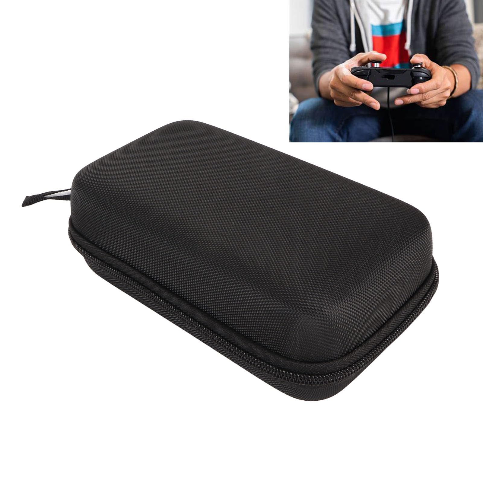 Étui de Transport Rigide pour Manette de Jeu Mobile Backbone One, Sac de Rangement étanche Résistant aux Chocs avec Matériau EVA Durable, Protection Complète pouret,