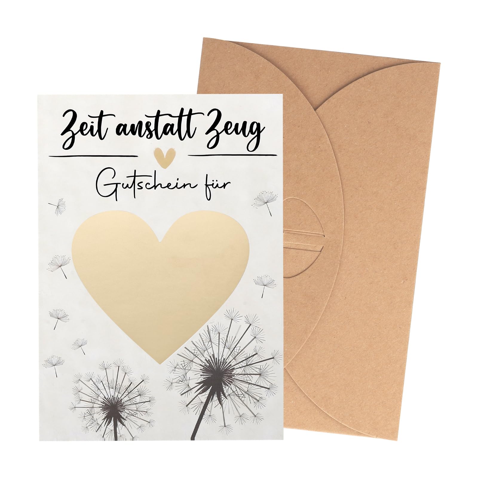 HENGBIRD 5 biglietti da grattare con 5 buste Tempo