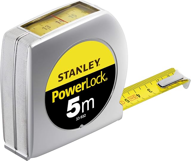 Stanley 033932 Powerlock Tape 5m Top Reader
