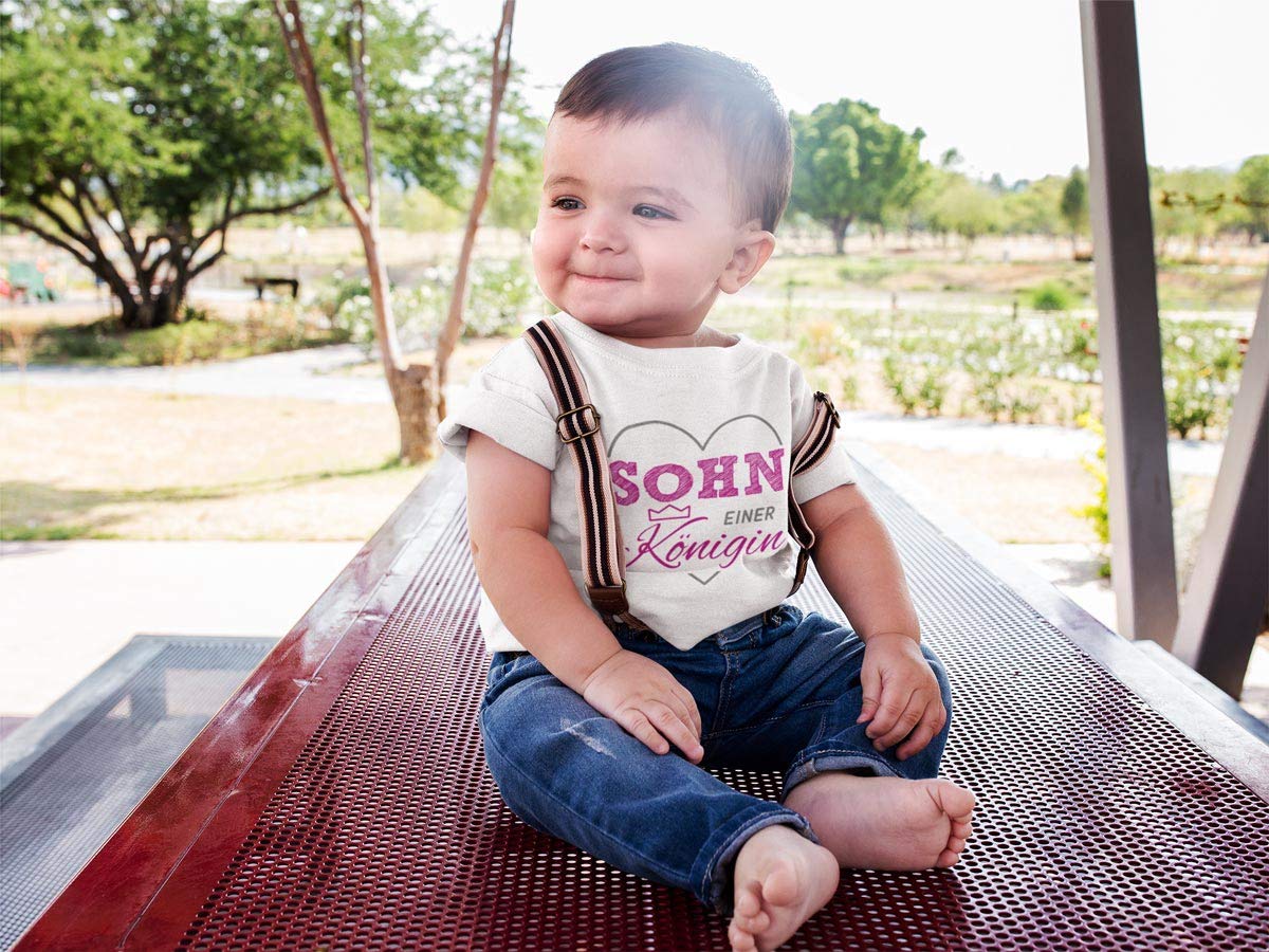 Shirtgeil Partner Geschenke zum Muttertag - Sohn Einer Königin Mama eines Prinzen